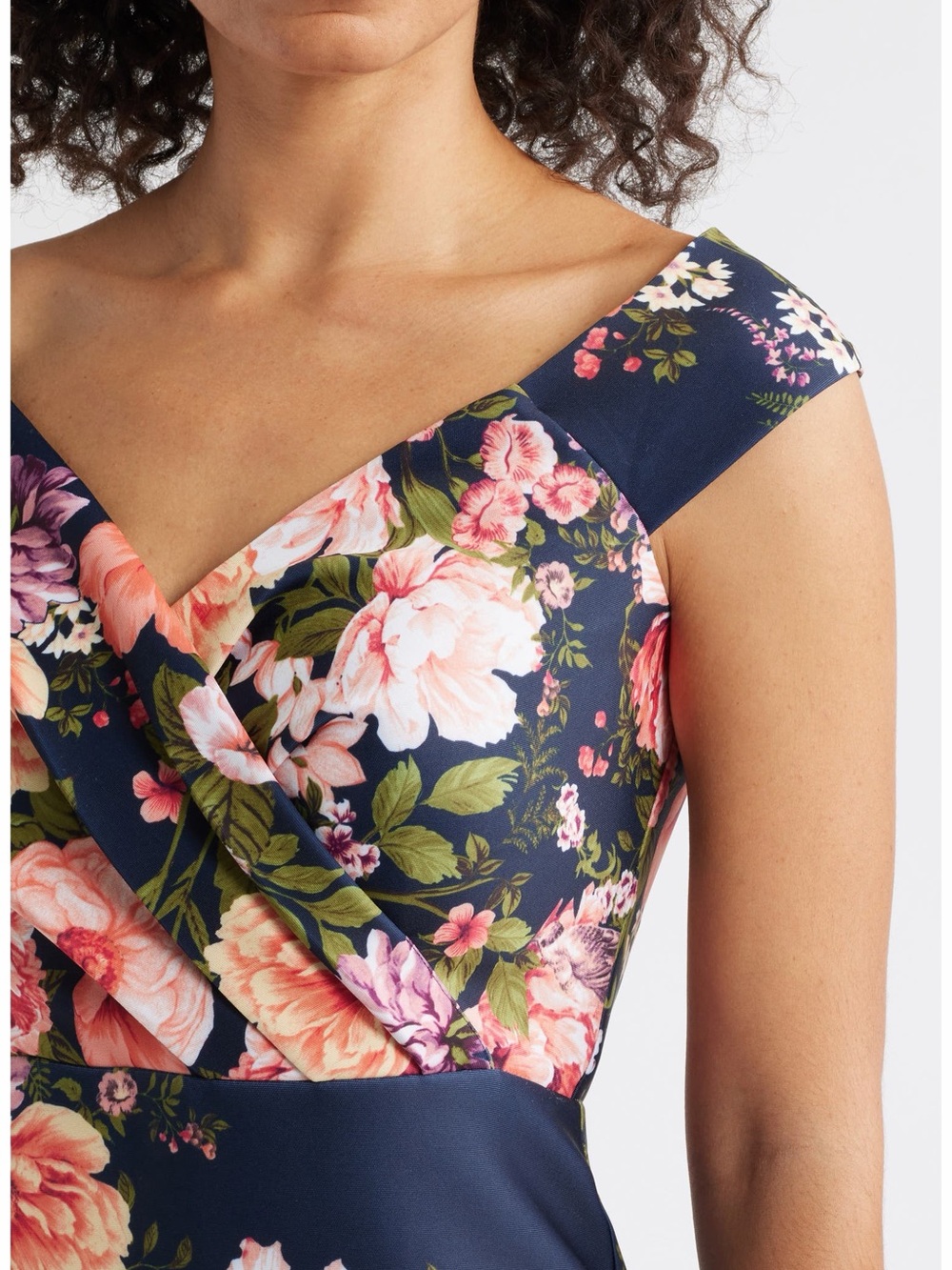 Eliza J Floral Print Scuba Sheath Dress Size 8 BNWT - Picture 5 of 6